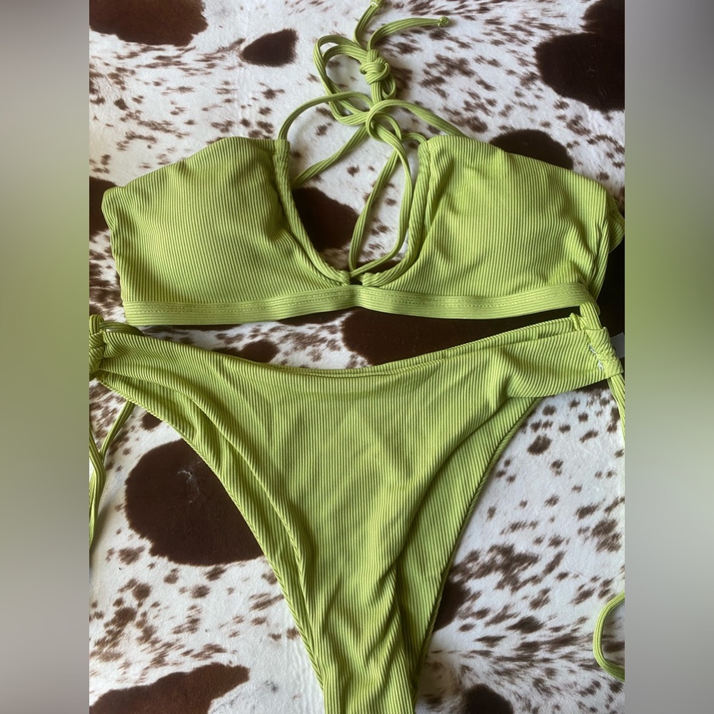 Shein Green Bathing Suit